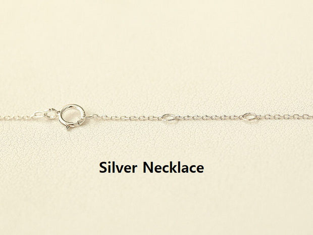 925 Silver Daisy Necklace & Bracelet