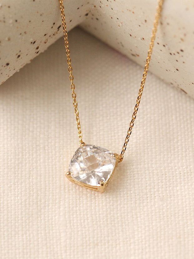 925 Silver Classic Cubic Necklace