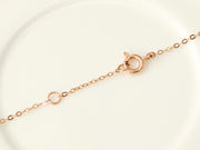 14K 18K Gold Layered Bling Charm Necklace