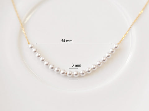 925 Silver Pearl necklace