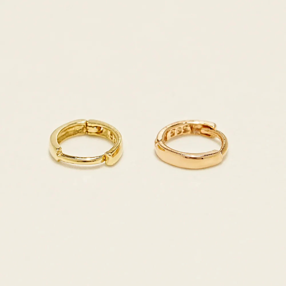 *14K / 18K Gold Hoop Earrings
