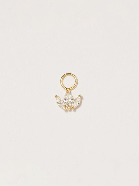 14K Hoop Charms