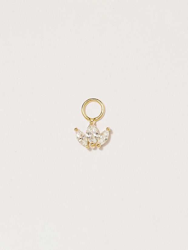 14K Hoop Charms