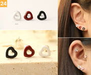 925 Silver Lovely cartilage earring 20g