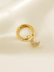 14K Hoop Charms