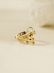 14K Hoop Charms