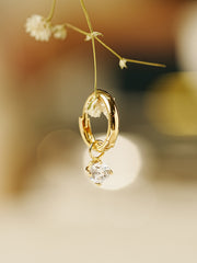 14K Hoop Charms