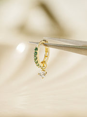 14K Hoop Charms