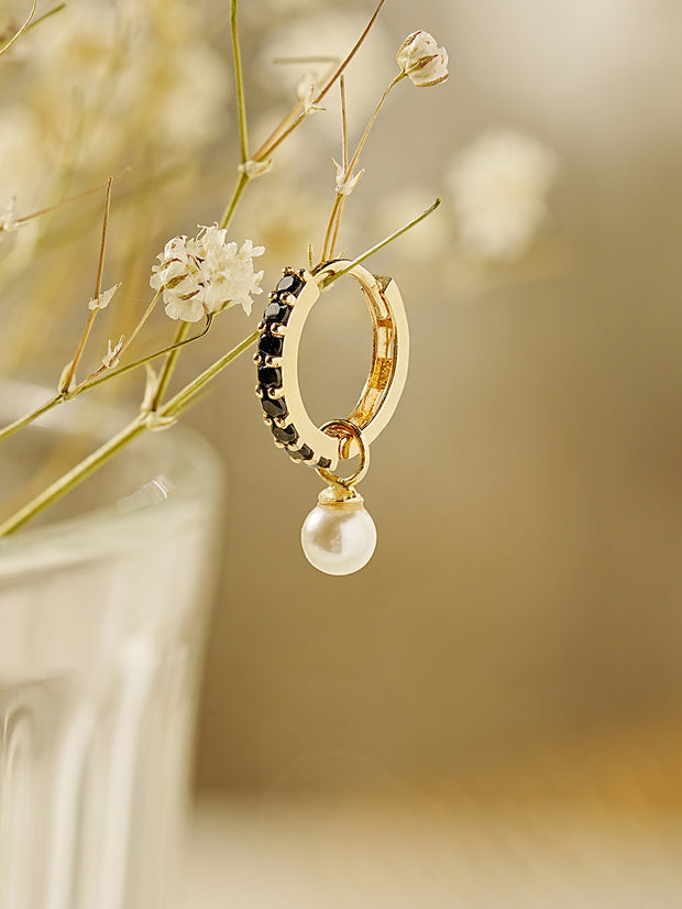 14K Hoop Charms