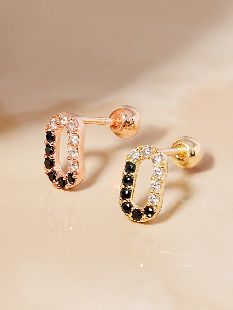 14K Solid Gold Shine Open Round Cartilage Earring 20G