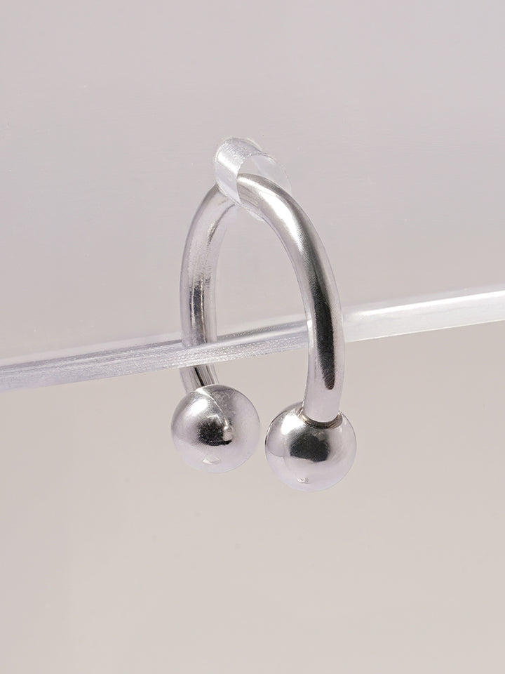 Circular Barbell C-Shaped Surgical Steel Piercing 16G
