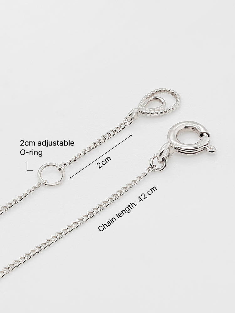 14K 18K Solid Gold Platinum Frame Diamond Necklace