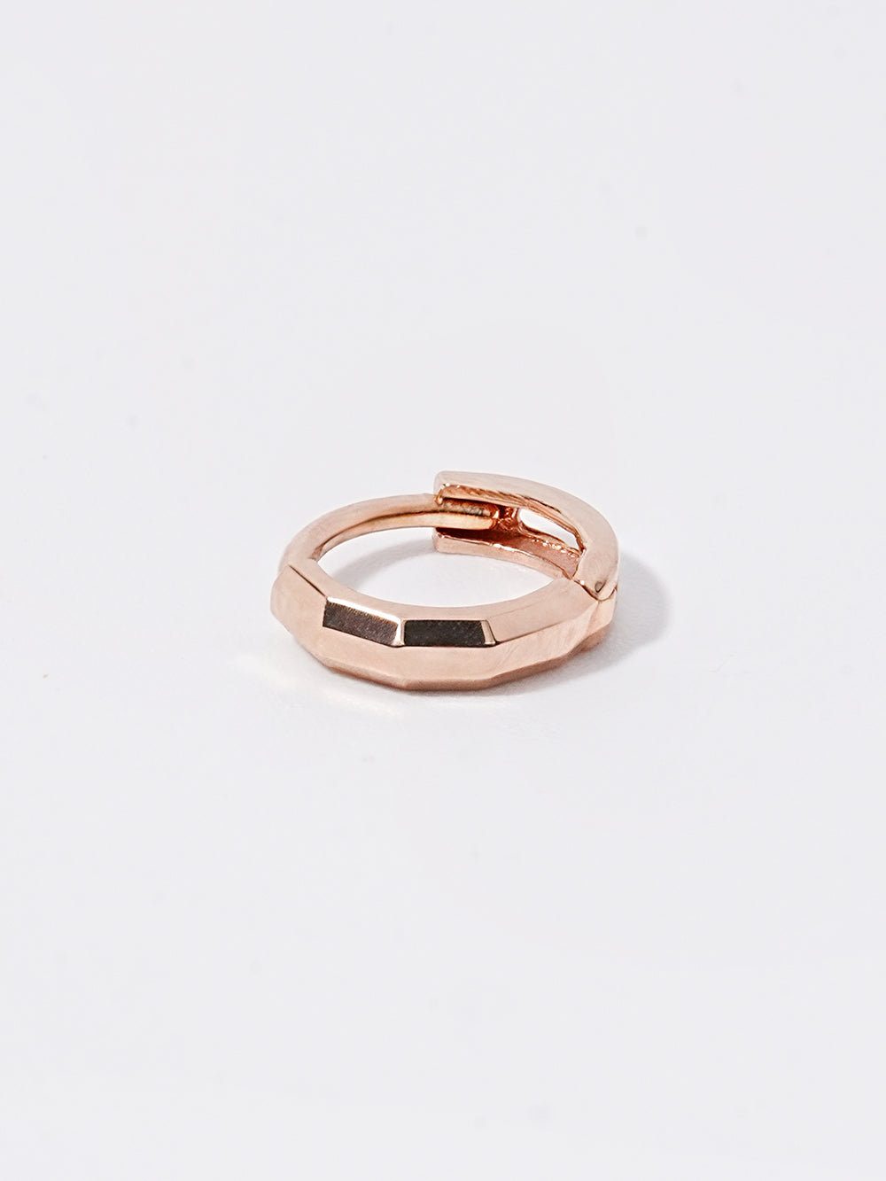 14K Solid Gold Mini Layered Cartilage Hoop Earring