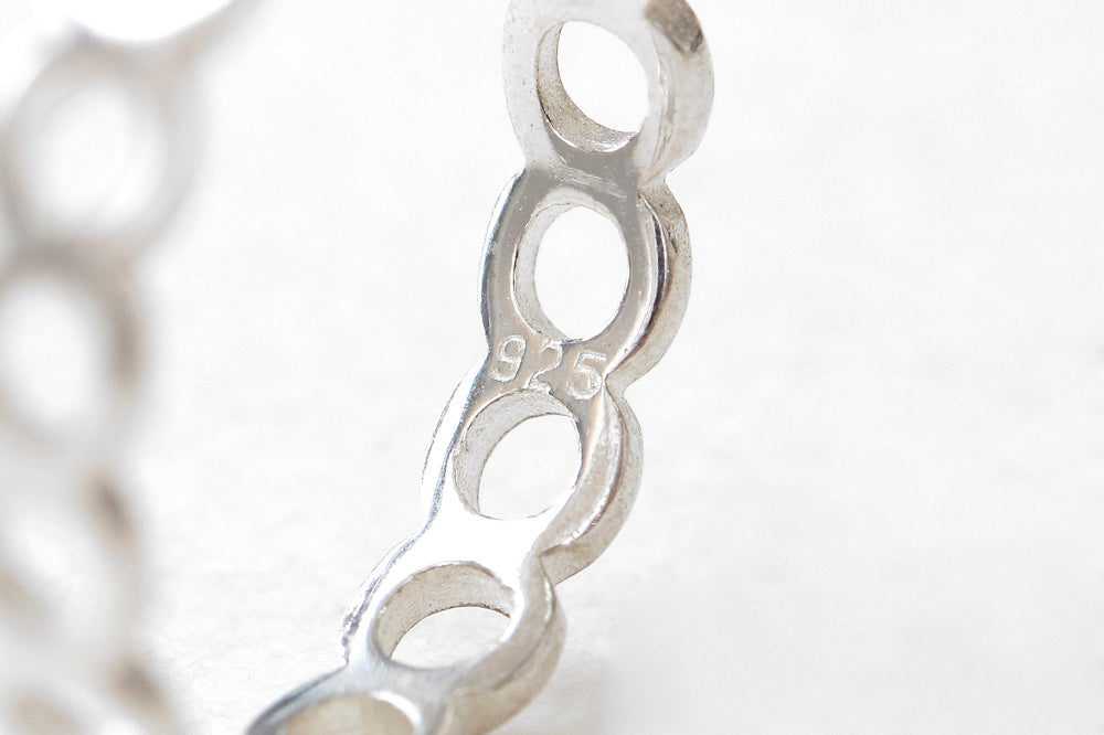 925 Silver Open Circle Ring