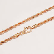 14K 18K Rope Chain Necklace