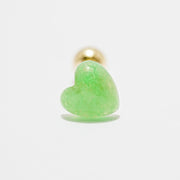 14K Gold Color Heart Candy Cartilage Earring 20G