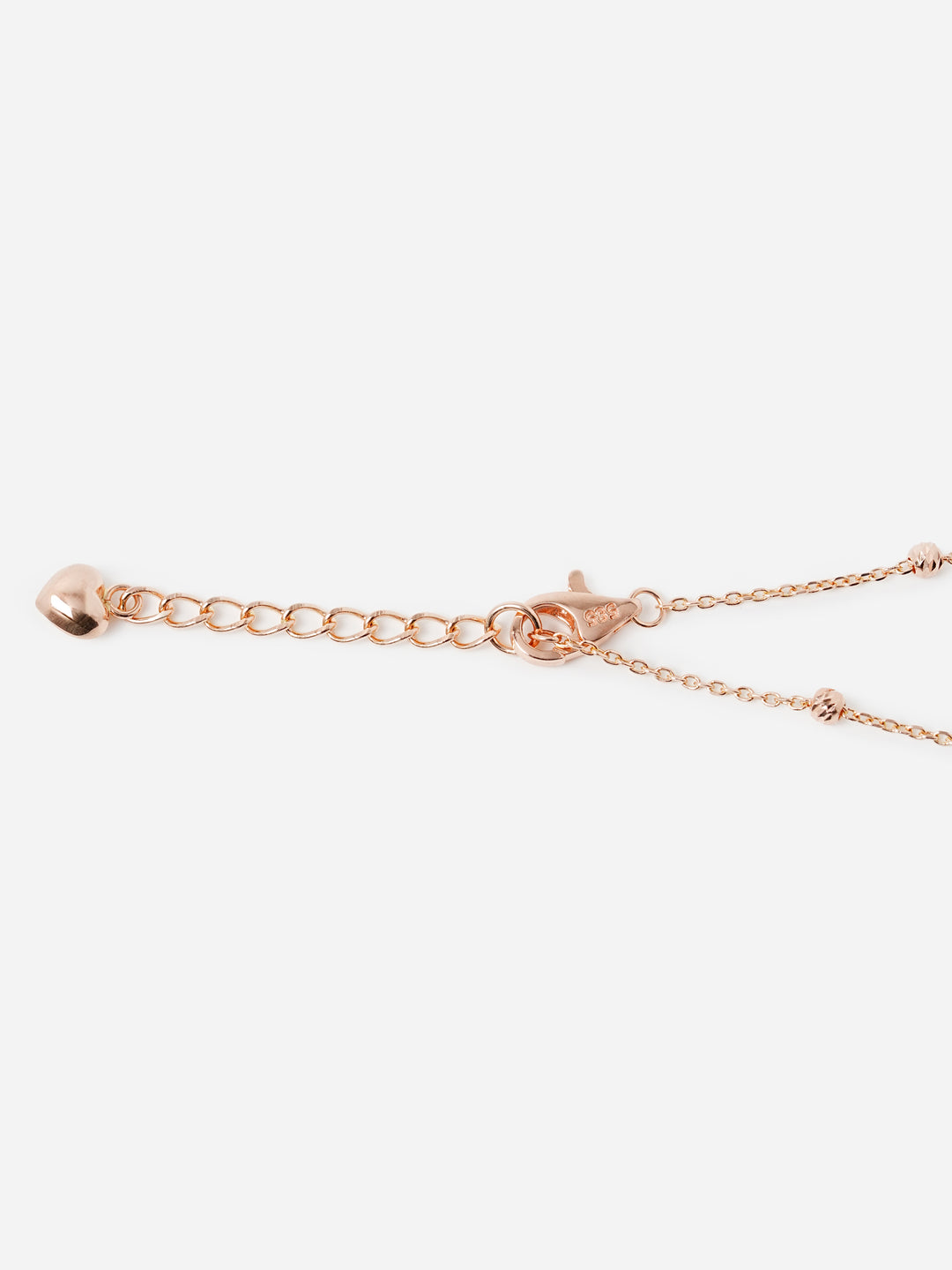 14K 18K Gold Cutting Ball Anklet