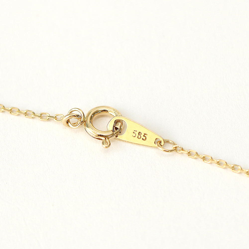 14K Gold Star Necklace