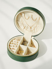 Portable Circle Jewelry Box