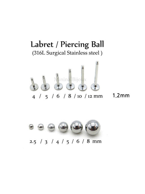 316L stainless steel Piercing subsidiary materials