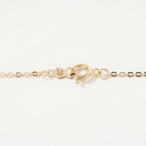 14K gold chain necklace- 6 different types of Chain