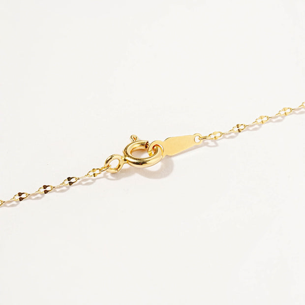 14K gold chain necklace- 6 different types of Chain