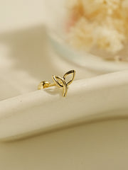 14K Gold Pure Line Cartilage Earring 20G