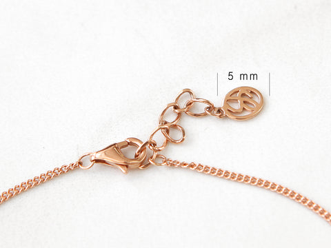 14K 18K Gold Initial Cubic anklet Bracelet