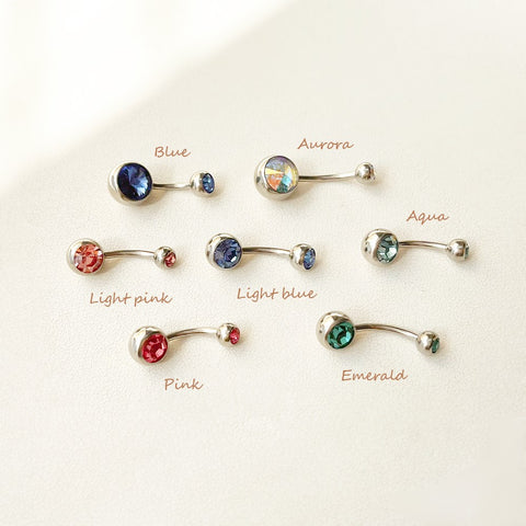 Crystal Belly button ring