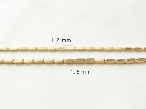 14K 18K Gold Style Chain Anklet Bracelet