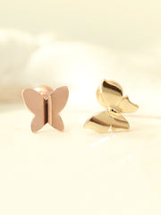 14K gold Simple Butterfly Cartilage Earring 20G