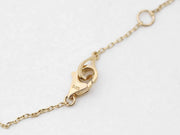14K 18K Gold Double Heart Necklace