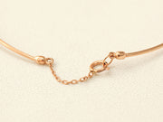 14K Gold Slim Mini Cubic Bangle