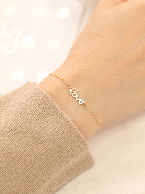 14K Gold Love Bracelet