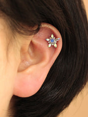 Stone Flower Piercing