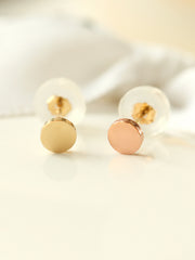 14K Gold Minimalist Earring