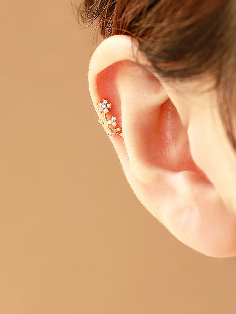 Rose Cartilage Earring