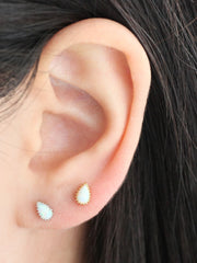 Teardrop Opal Cartilage earring