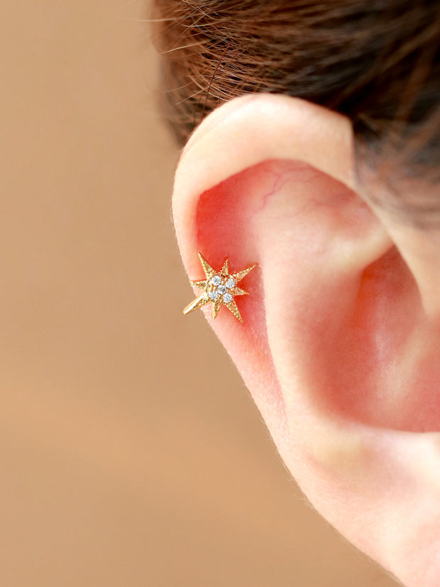 Starburst Cartilage earring