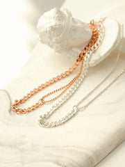 925 Silver 2 Balls Chain Anklet