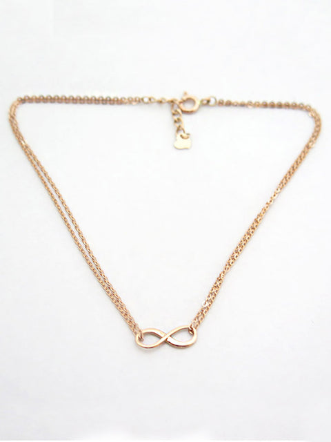 14K gold Infinity Anklet & Bracelet