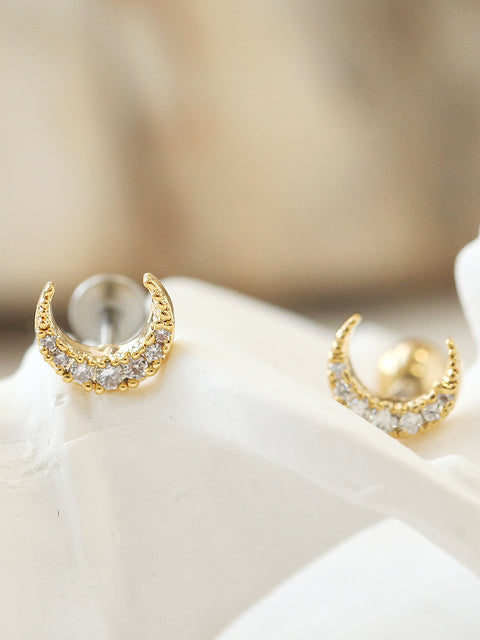 Crescent Cartilage Earrings