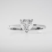 14K 18K Moissanite Glory Heart Ring