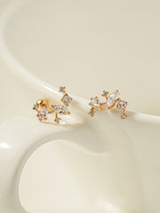 14K Gold Milkyway Cubic Cartilage Earring 20G18G16G