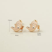 14K Gold Happy Halloween Cartilage Earrings Collection 20G18G