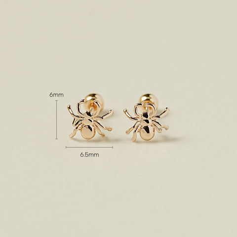 14K Gold Happy Halloween Cartilage Earrings Collection 20G18G