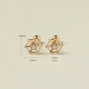 14K Gold Happy Halloween Cartilage Earrings Collection 20G18G