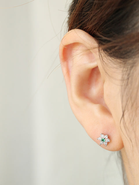 Lovely Flower Cartilage Earrings