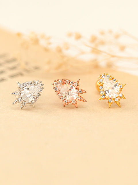 Oval Cubic Piercing