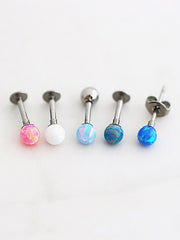 Colorful Opal Cartilage earring